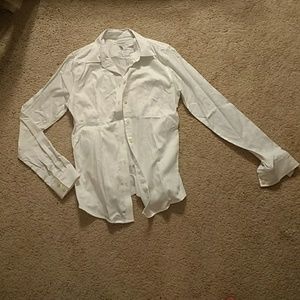 White button up dress shirt